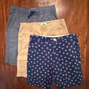 SPRING/SUMMER-READY: Bundle of 3 Pairs of Shorts- Crewcuts & Old Navy Brands